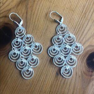 Sterling Silver Dangle Earrings from NYC market